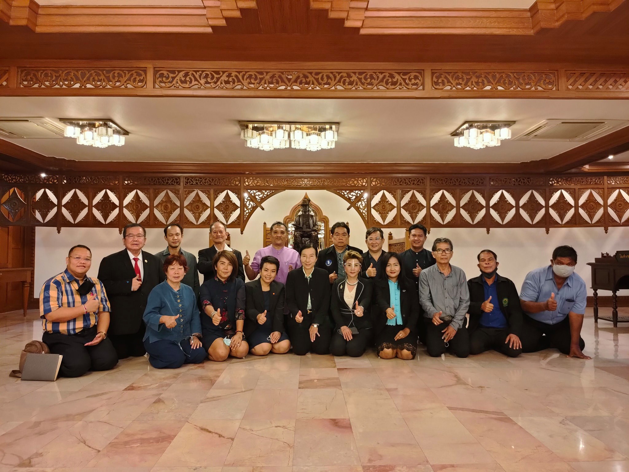 คณะกรรมการสมาคมแพทย์แผนไทย แห่งประเทศไทย เข้าเยี่ยมชมพิพิธภัณฑ์อัยการไทย