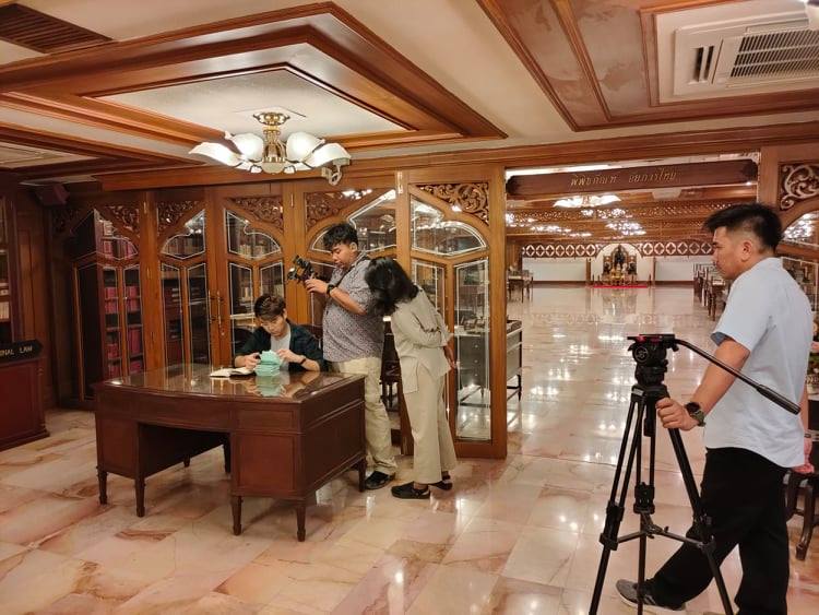 บริษัท พาราดิซัล มีเดีย จำกัด ขออนุเคราะห์ข้อมูลเอกสาร คัดลอกเอกสารสำนวนคดีบางส่วน ถ่ายทำสารคดีในพิพิธภัณฑ์อัยการไทย