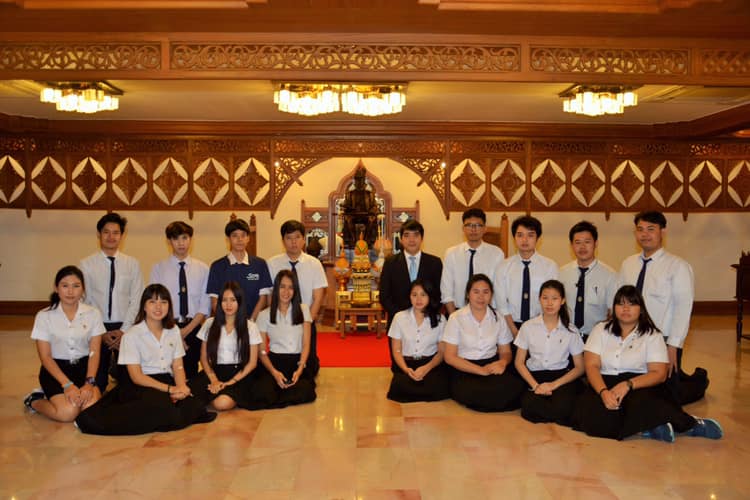 นักศึกษามหาวิทยาลัยราชภัฏจันทรเกษมเข้าเยี่ยมชมพิพิธภัณฑ์อัยการไทยและฟังการบรรยายเกี่ยวกับประวัติศาสตร์สถาบันอัยการ