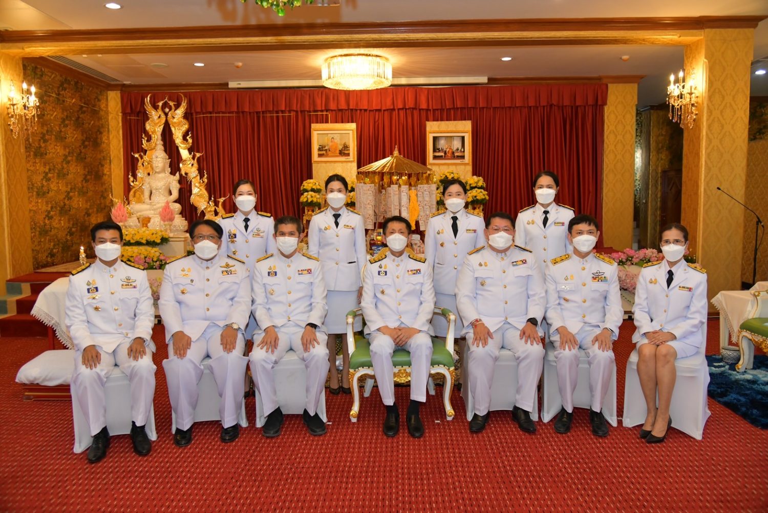 สำนักงานอัยการสูงสุด ประกอบพิธีทอดผ้าป่าสมทบทุนโครงการทุนเล่าเรียนหลวงสำหรับพระสงฆ์ไทย ณ วัดหงส์รัตนารามราชวรวิหาร กรุงเทพมหานคร