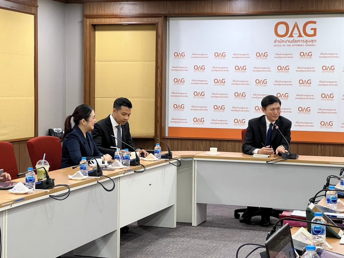 การประชุมหารือการจัดทำสำนวนคดีความผิดทางพินัยและการเชื่อมโยงข้อมูล ระหว่างสำนักงานอัยการสูงสุด กับ สำนักงานตำรวจแห่งชาติ