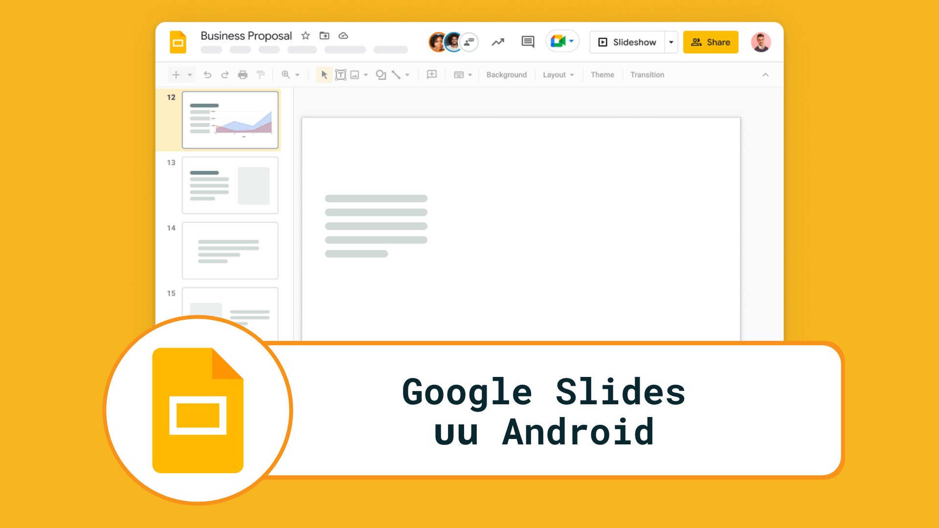 Google Slides บน Android ยอดโหลดทะลุ 1 พันล้านครั้ง